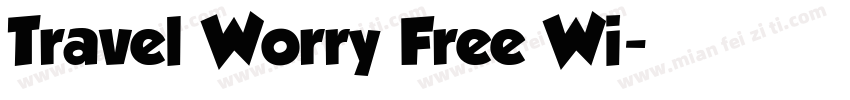 Travel Worry Free Wi字体转换
